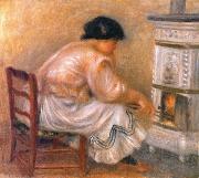 Pierre-Auguste Renoir, Femme au coin du poele